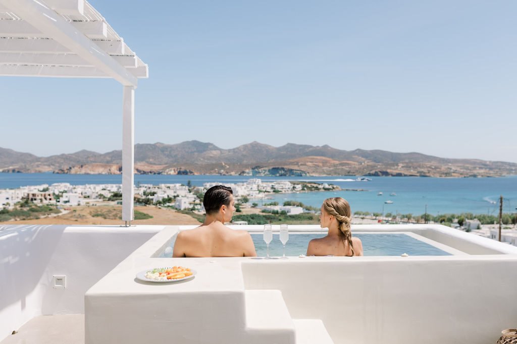 Honeymoon Suite with Outdoor Plunge Pool & Panoramic Sea View